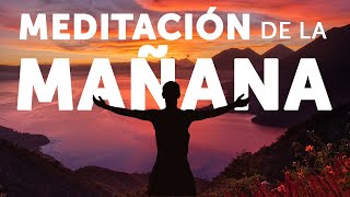 Meditación guiada para empezar el día con gratitud, optimismo y energía positiva | Jorge Benito