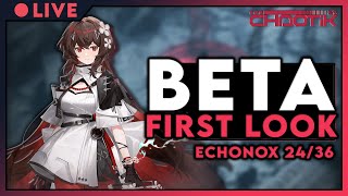 「Echonox 24/36」| FIRST LOOK BETA: Gameplay, Gacha, and Character Showcase