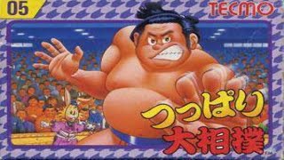 Tsuppari Oozumou (Desynch) - Nes Partial gameplay