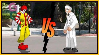 【MUGEN】Donald Return VS Killer Colonel Team (ドナルドリターン VS キラーカーネルチーム)