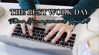 HOW TO THEME YOUR WORKDAY | The BEST Workday Time Management Hack!