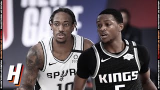 Sacramento Kings vs San Antonio Spurs - Full Game Highlights | July 31, 2020 | 2019-20 NBA Season