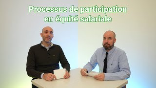 Le processus de participation en équité salariale