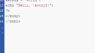 PHP Tutorial 2 - Variables, Constants and Comments