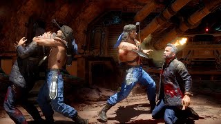Mortal Kombat 11 Rambo All Brutalities & Fatalities MK11 Rambo Brutality