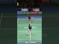 Unbelievable rally between two times Olympics Champions #shorts #badminton #lindan #viktoraxelsen