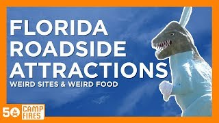 Florida Roadside Attractions :  Weird Sites and Weird Food