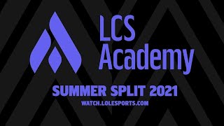 TSMA vs IMTA | Week 6  Game 1 | 2021 LCS Academy Summer Split | TSM vs. Immortals