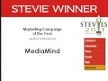 mediamind wins a 2011 stevie award