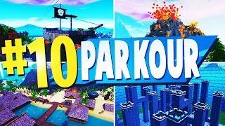 top 10 most fun parkour creative maps in fortnite fortnite parkour map codes - fun fortnite parkour maps