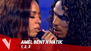 Amel Bent x Hatik – '1, 2, 3' | Lives | The Voice Belgique Saison 9