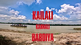 Full Video of Boat Crossing the river in Karnali River At Tikapur Kailali , Nepal