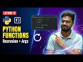 Python Functions Explained | Built-in, User-Defined, Arguments & Recursion