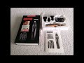 nose Ear hair Trimmer, [Newest Version] USB 4 in 1 Rechargeable  UNBOXING  & REVIEW Sportsman