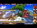 【スマブラ3ds】タミスマ 87 準決勝 りぜあす デデデ ロボット ブラックピット vs みどるん ピット オンライン大会