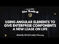 Using Angular Elements to give enterprise components a new lease on life | NG Conf Workshop