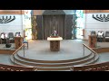 Rabbi Steven Morgen - July 1, 2023 Sermon