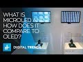 What is MicroLED and how does it compare to OLED?