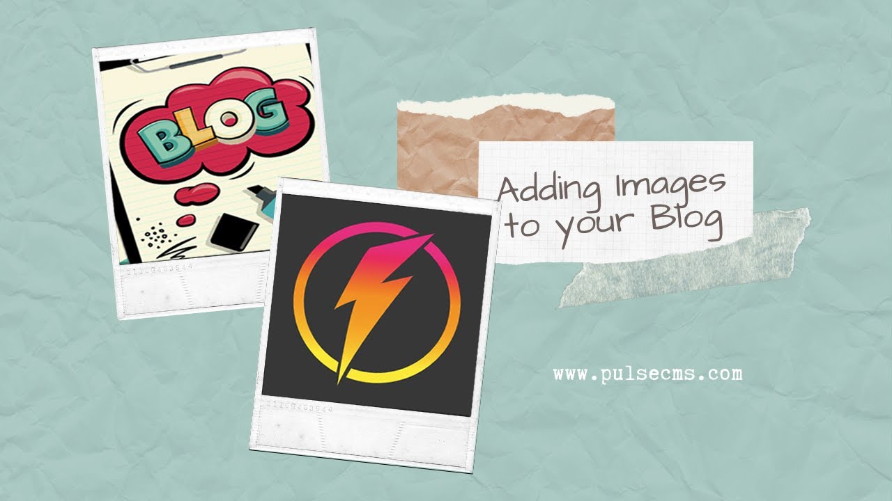 Adding Images To Your Blog Post - YouTube