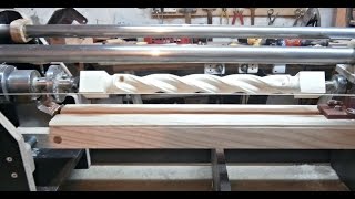 Витые балясины (каннелюр). Часть 2. The Milling Machine For Wood. Part 2.