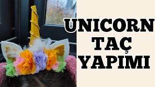 ÇOK KOLAY UNİCORN TAÇ YAPIMI/ DIY