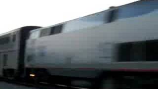 Amtrak Texas Eagle #22 in Marshall, TX (High Definition)