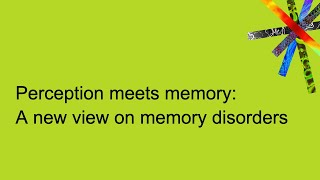 Perception meets memory: A new view on memory disorders