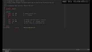 Program 2: Hello World
