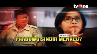 Laporan Utama tvOne: Prabowo Sindir Menkeu?