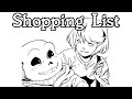 Shopping List [Undertale Frans Comic Dub]