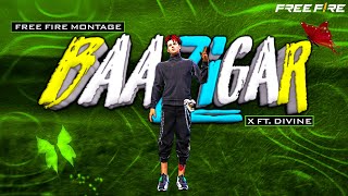 Baazigar X Ft. Divine Mc Stan Free Fire Montage| Free Fire Song Status| ff Editing Video| ff Status