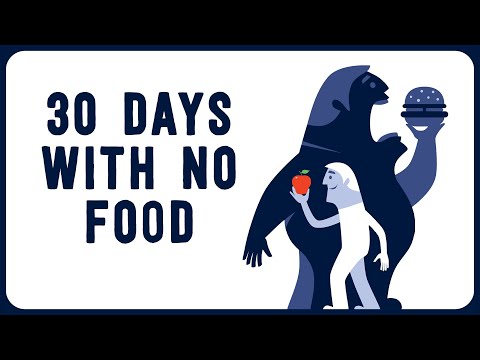 Can you survive on just water for 30 days?