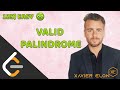 LeetCode 125 | Valid Palindrome | Algorithm Explained (Java)