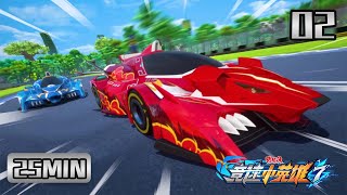 【猪猪侠】合辑版 竞速小英雄7 第02集《影子车手》丨GG BOND: Racing Season7