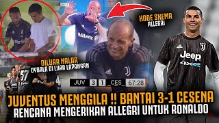 GOL CEPAT JUVENTUS MENGGILA BANTAI CESENA 3-1 ‼️ Untuk Ronaldo Rencana Mengerikan Allegri CR7