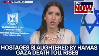 Israel-Hamas war: Israeli govt. says hostages slaughtered by Hamas, IDF death toll rises | LiveNOW