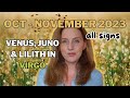 Venus, Lilith & Juno Enter Virgo 2023 | Horoscopes | All 12 Signs | Hannah’s Elsewhere