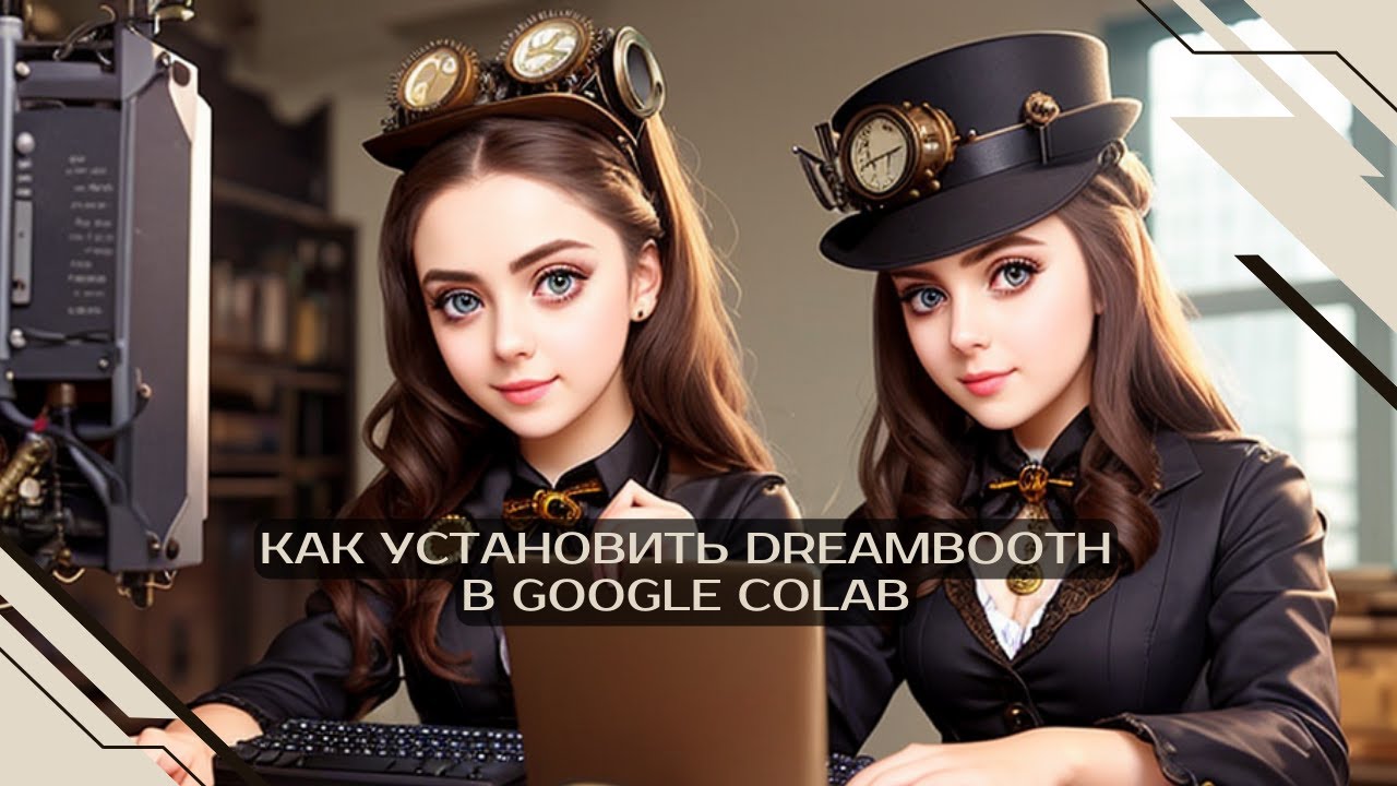 Как установить Dreambooth в Google Colab - YouTube