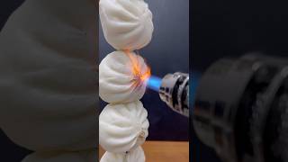 Powerful Lighter vs Steamed Bun