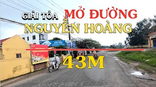 Huế Diện mạo dự án giải tỏa mở đường Nguyễn Hoàng ( Vành đai 3 )