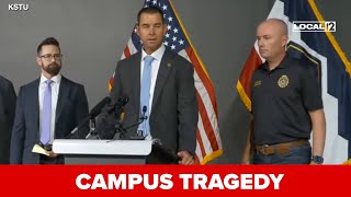 Press conference on the shooting death of Charlie Kirk