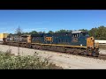 csx bruceton yard u0026 memphis sub railfanning october 12 2018