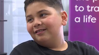 Young leukemia survivor grateful for lifesaving blood donations during years of treatment