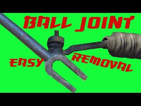 How to break a Ball joint Without a Pickle Fork How to break a Ball joint Without a Pickle Fork
