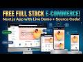 Next js Full Stack E Commerce App | Live Demo + Free Source Code!