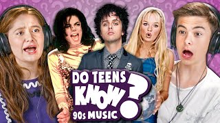 Do Teens Know 90s Music? (Michael Jackson, Metallica, Tupac) | REACT: Do They Know It?