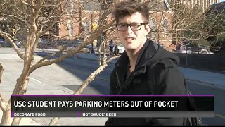 USC student feeds parking meters, helps others avoid tickets