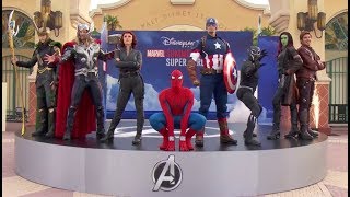 Marvel Opening Ceremony - Disneyland Paris