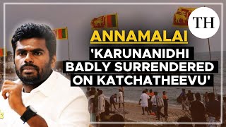 Annamalai exclusive interview | Katchatheevu issue and Coimbatore | Lok Sabha elections 2024