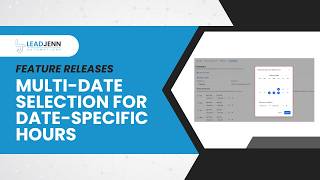 Multi-Date Selection for Date-Specific Hours